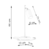 Lampa biurkowa WINX czarny/złoty SOLLUX SL.1389