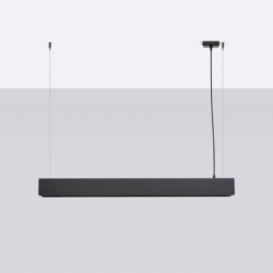 Lampa wisząca SPARK czarna SOLLUX SL.1395