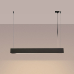 Lampa wisząca SPARK czarna SOLLUX SL.1395