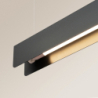 Lampa wisząca SPARK czarna SOLLUX SL.1395
