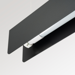 Lampa wisząca SPARK czarna SOLLUX SL.1395