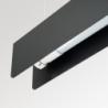 Lampa wisząca SPARK czarna SOLLUX SL.1395