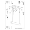 Lampa wisząca SPARK czarna SOLLUX SL.1395