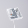 Lampa wisząca PRYSM 1 biała SOLLUX SL.1397