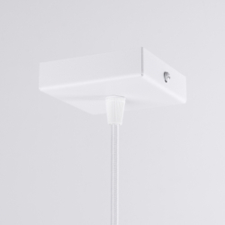 Lampa wisząca PRYSM 1 biała SOLLUX SL.1397