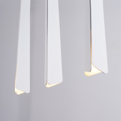 Lampa wisząca PRYSM 3L biała SOLLUX SL.1399