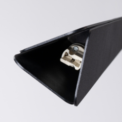 Lampa wisząca PRYSM 3P czarna SOLLUX SL.1401