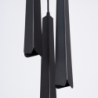 Lampa wisząca PRYSM 3P czarna SOLLUX SL.1401