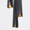 Lampa wisząca PRYSM 3P czarna SOLLUX SL.1401