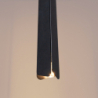 Lampa wisząca PRYSM 3L czarna SOLLUX SL.1402