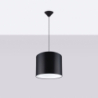 Lampa wisząca NOVA 30 czarna SOLLUX SL.1405