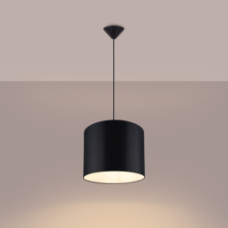 Lampa wisząca NOVA 30 czarna SOLLUX SL.1405
