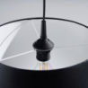Lampa wisząca NOVA 30 czarna SOLLUX SL.1405
