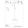 Lampa wisząca UNICORN 30 SOLLUX SL.1412