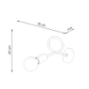 Kinkiet LOOP biały SOLLUX SL.1430