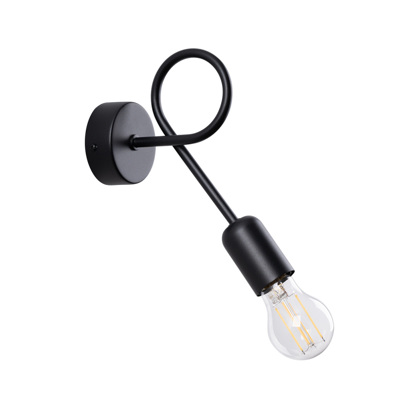 Kinkiet LOOP czarny SOLLUX SL.1433