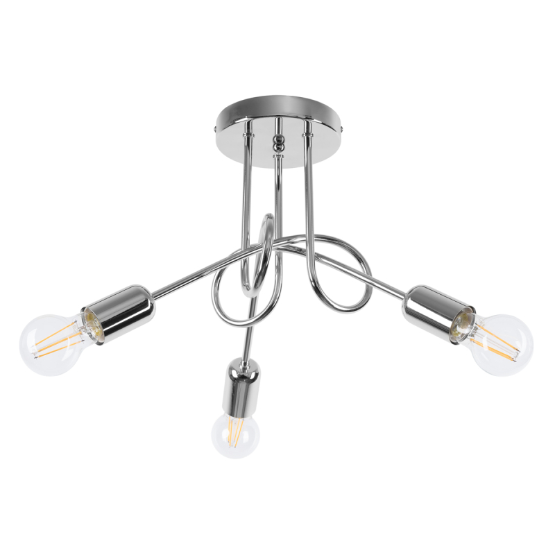 Żyrandol LOOP 3 chrom SOLLUX SL.1440