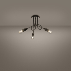 Żyrandol LOOP 3 chrom SOLLUX SL.1440