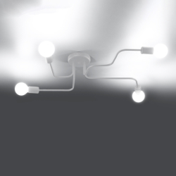 Żyrandol VECTOR 4 biały SOLLUX SL.1442