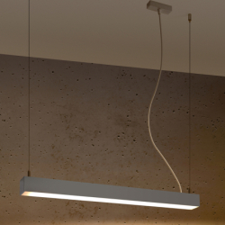 Lampa wisząca PINNE 67 szara 3000K THORO TH.031