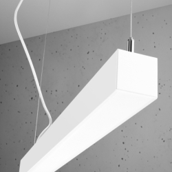 Lampa wisząca PINNE 90 biała 3000K THORO TH.047