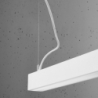 Lampa wisząca PINNE 90 biała 3000K THORO TH.047