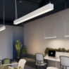 Lampa wisząca PINNE 90 biała 3000K THORO TH.047