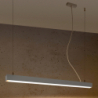Lampa wisząca PINNE 90 szara 3000K THORO TH.049