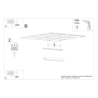 Plafon PINNE 117 czarny 3000K THORO TH.078