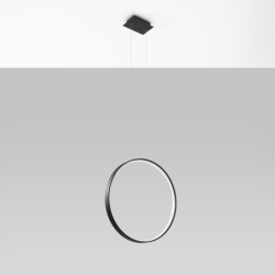 Lampa wisząca RIO 55 czarny LED 3000K THORO TH.114