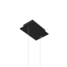 Lampa wisząca RIO 55 czarny LED 3000K THORO TH.114