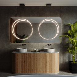Lampa wisząca RIO 55 czarny LED 3000K THORO TH.114