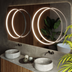 Lampa wisząca RIO 55 czarny LED 3000K THORO TH.114