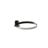 Plafon RIO 55 czarny LED 3000K THORO TH.126