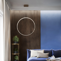 Lampa wisząca RIO 110 złota LED 4000K THORO TH.171
