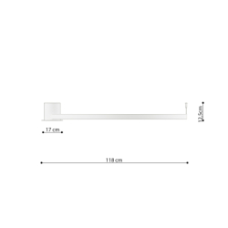 Plafon RIO 110 złoty LED 4000K THORO TH.227