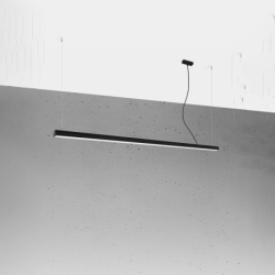 Lampa wisząca PINNE 200 czarna 3000K THORO TH.229