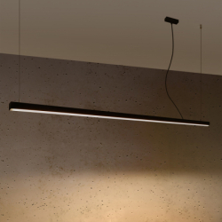 Lampa wisząca PINNE 200 czarna 3000K THORO TH.229