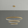 Żyrandol RIO 3 55/78/110 złoty LED 4000K THORO TH.269