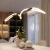 Lampa wisząca GALAKSE 84 czarna LED 2700-6500K THORO TH.279