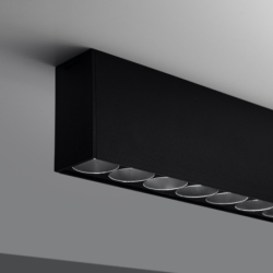 Plafon SOREN czarny LED 4000K THORO TH.284