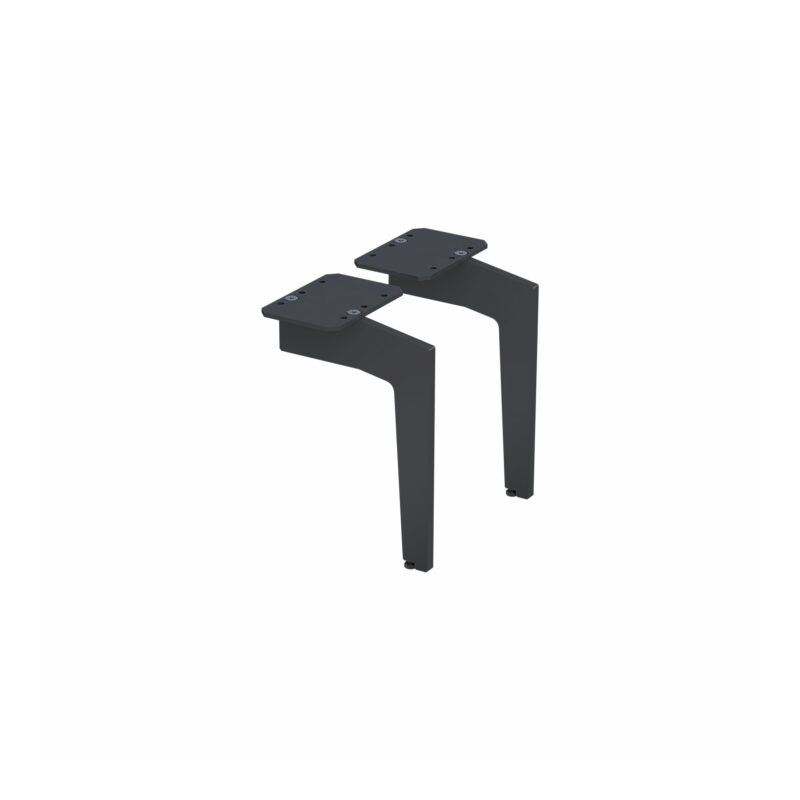 Nogi (2 szt) 23 cm. czarny mat ORISTO OR00-A-NO-23-8