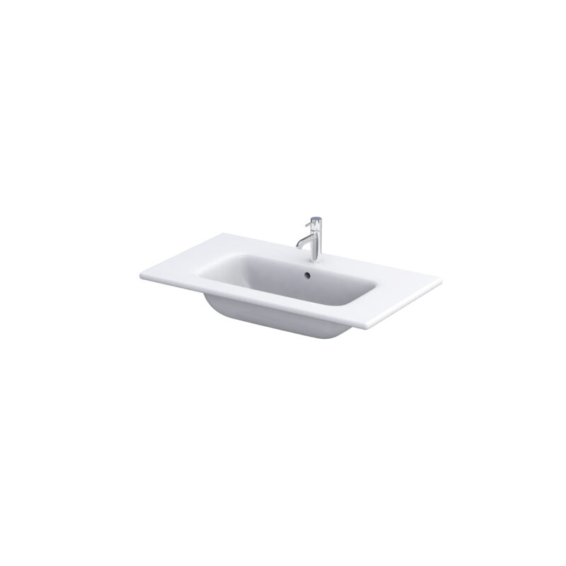 Umywalka meblowa 80 cm, ceramiczna JOY biała ORISTO UME-JO-80-91