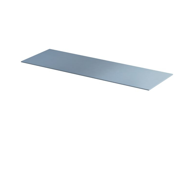 Blat 140 cm, uniwersalny szaroniebieski mat ORISTO OR00-BU-140-16