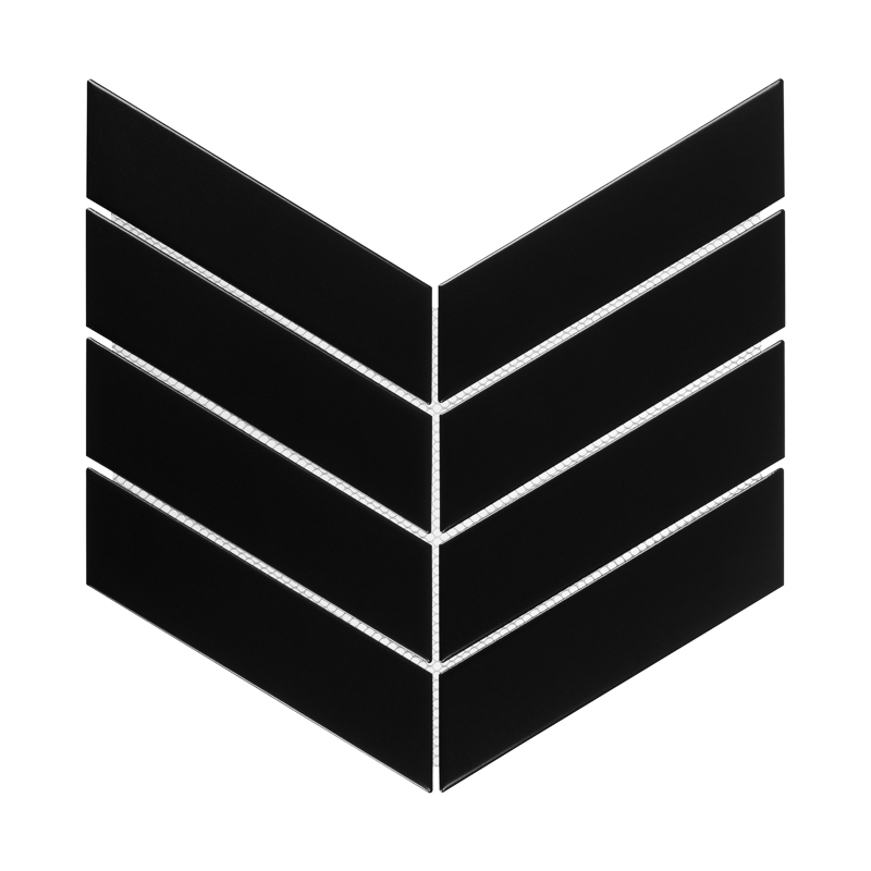 ROYAL CHEVRON BLACK MATT 31,8x22,4  MAT (P.55277)