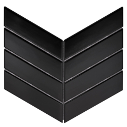 ROYAL CHEVRON BLACK MATT 31,8x22,4  MAT (P.55277)