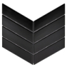ROYAL CHEVRON BLACK MATT 31,8x22,4  MAT (P.55277)