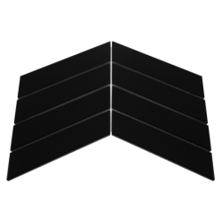 ROYAL CHEVRON BLACK MATT 31,8x22,4  MAT (P.55277)