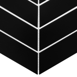 ROYAL CHEVRON BLACK MATT 31,8x22,4  MAT (P.55277)