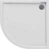 Superior brodzik 90x90 cm półokrągły akrylowy biały OLTENS 16002000